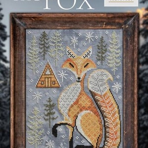 The Fox - A Year in the Woods Pt 1 - Cottage Garden Samplings - Cross Stitch Chart