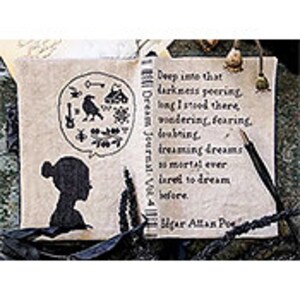 Dream Journal: Gothic - Heartstring Samplery - Kruissteekschema
