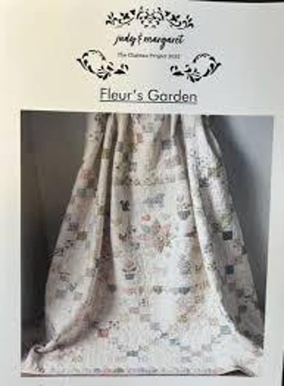 Fleur's Garden by Judy Newman and Margaret Mew - Template and Papers Set