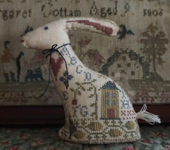 Samplar Hare- La-D-Da - Cross Stitch Chart
