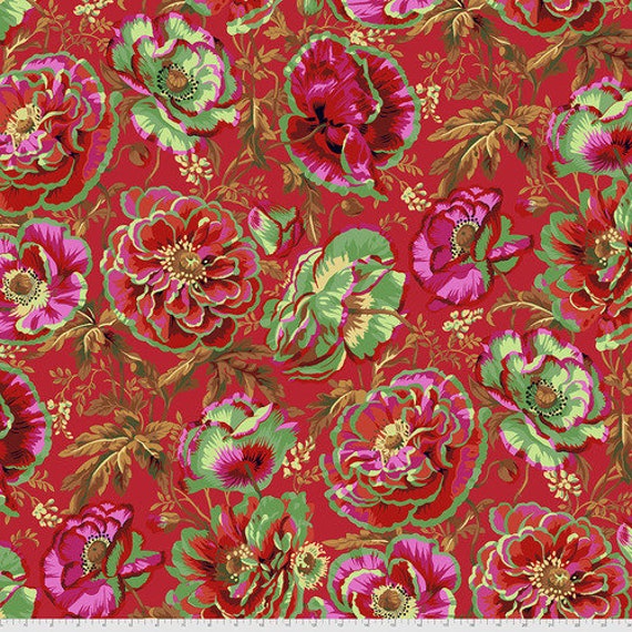 Kaffe Fassett Collective PWPJ109 Red - 1/2 yard