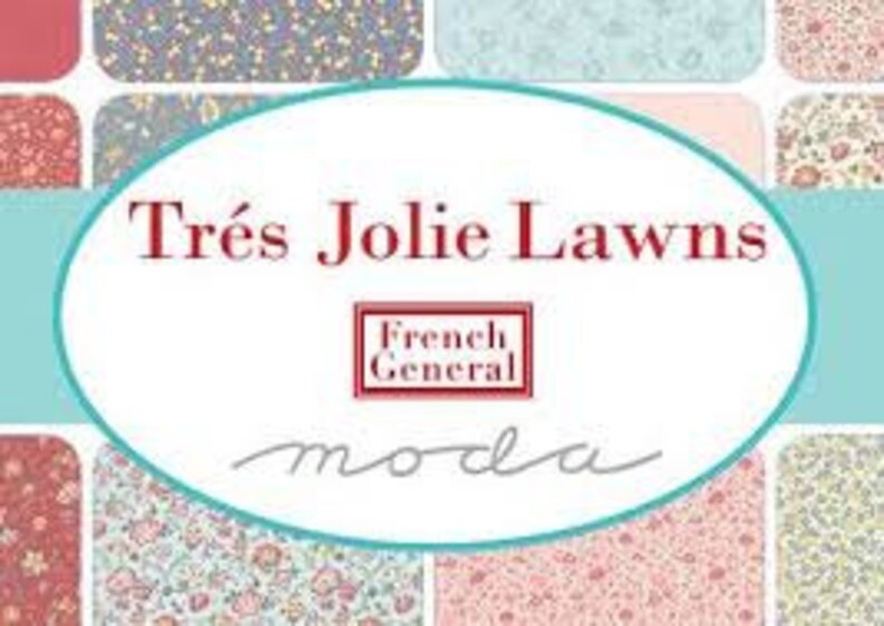 1387612LW Tres Jolie Lawn 12yd French General