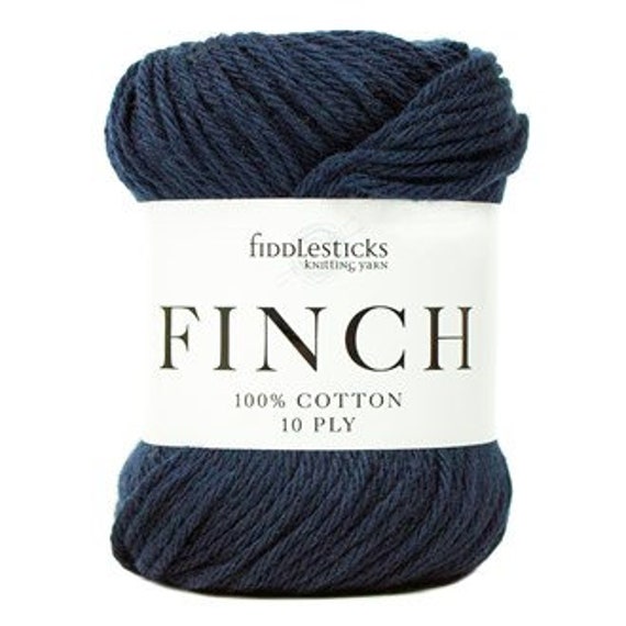 FIddlesticks Finch - 6208 Navy - 100% Cotton