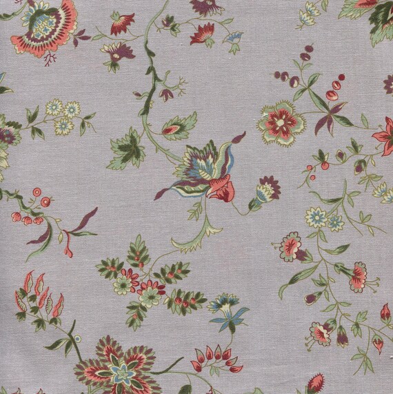 Dutch Heritage Mary's Secret Garden - Lavender 2032 - 1/2 yard