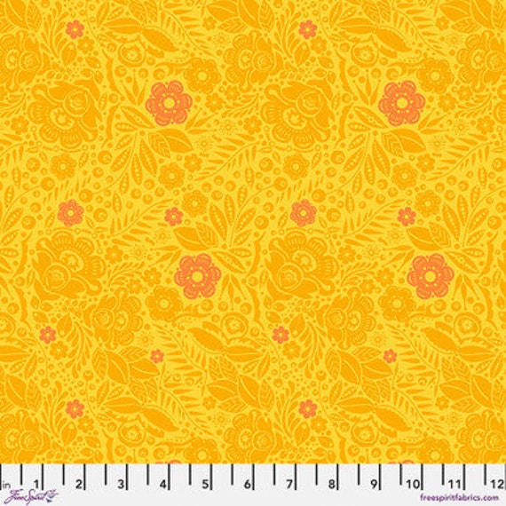 Love Always PWAH132 Mango - Anna Maria Horner - 1/2 yard
