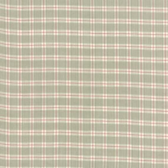 Petite Woven Silky Cotton Plaid Rouge Roche - 1/2 yard