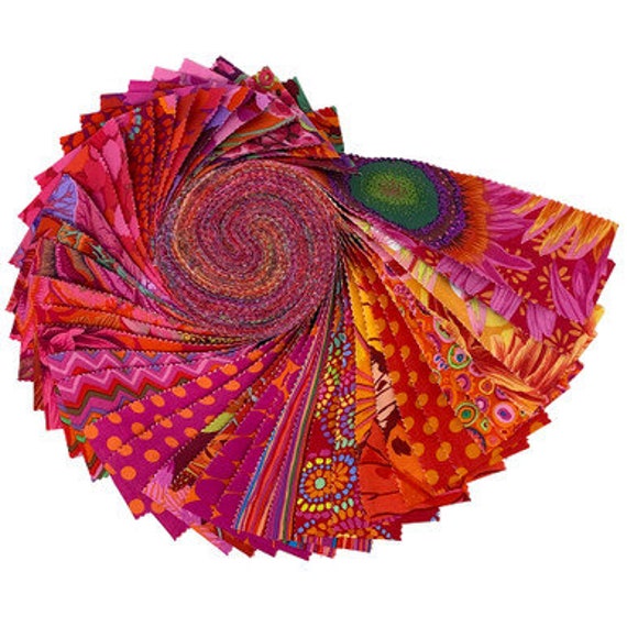 Kaffe Fassett Collective - Vineyard - 40 x 2 1/2inch strips