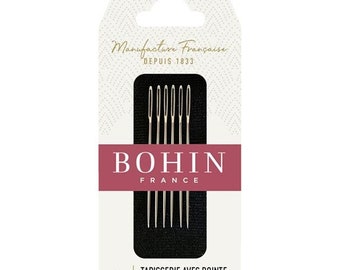 Aiguilles à Chenille BOHIN N°26 - En Vrac - Fabriqué En France - Neuf