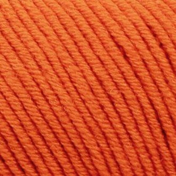 Bellissimo 8ply - 235 Orange - 100% Extra Fine Wool