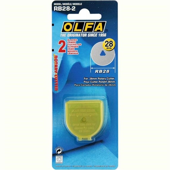 OLFA  Blade Replacement, 28mm Straight, 2 Pack