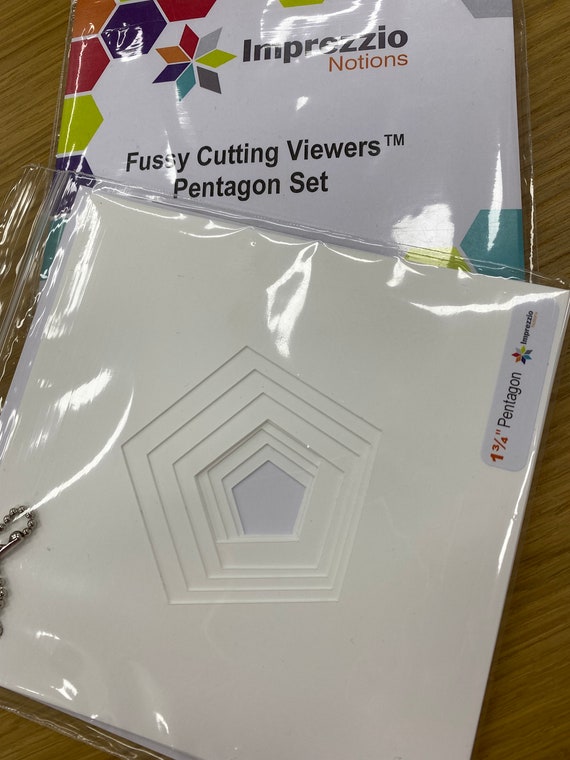 Fussy Cutting Viewer - Pentagon