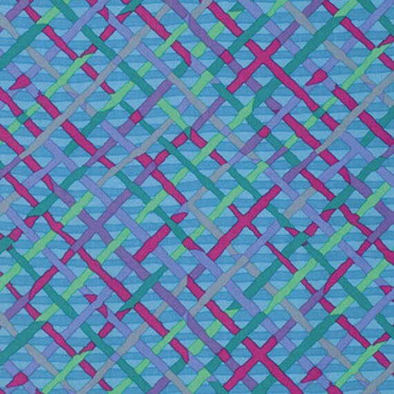 Kaffe Fassett Collective Classics PWBM037 Turquoise - 1/2 yard