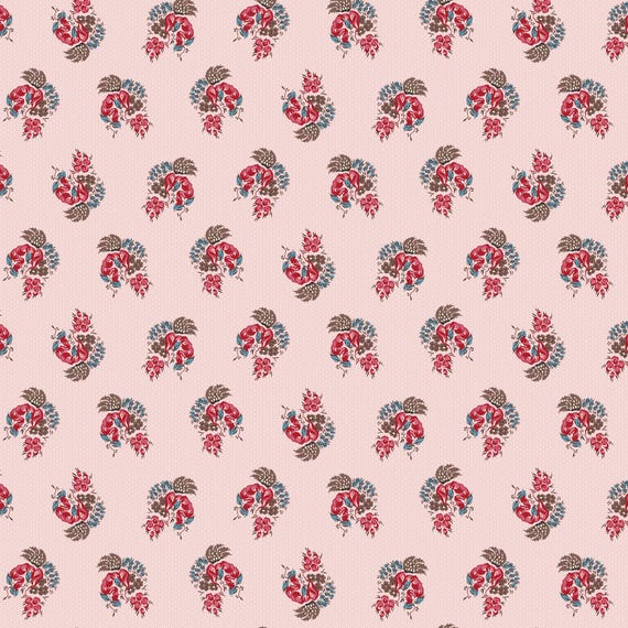 Peasholme Green by Judy Newman and Margaret Mew - Audrey DV7116 - 1/2 yard