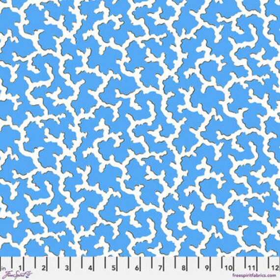 Kaffe Fassett Collective PWPJ004 Blue - 1/2 yard