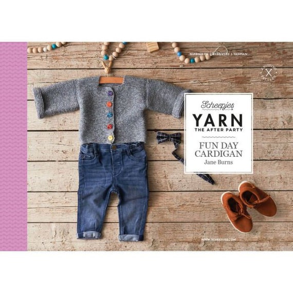 Scheepjes YARN The After Party Booklet No.118 - Fun Day Cardigan