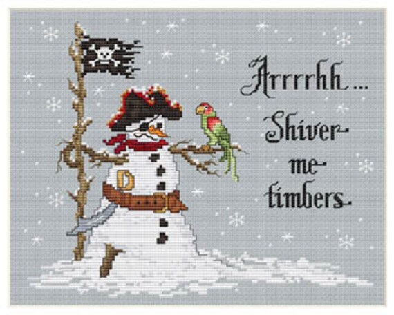 Shiver Me Timbers - Sue Hillis Designs - Cross Stitch Chart