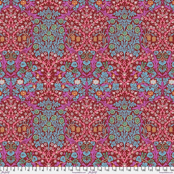 Kaffe x Morris & Co. PWKW002 Brown - 1/2 yard