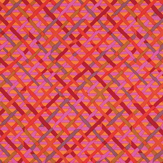 Kaffe Fassett Collective Classics PWBM037RED - Mad Plaid - 1/2 yard