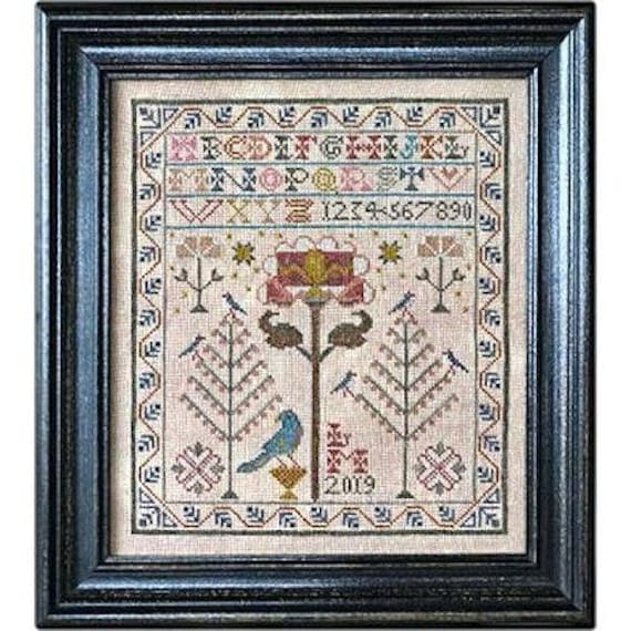 A Happy Life - La-D-Da - Cross Stitch Chart