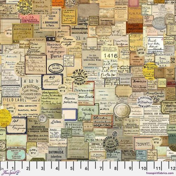 Laboratory by Tim Holtz - PWTH182 Multi - 1/2 yd