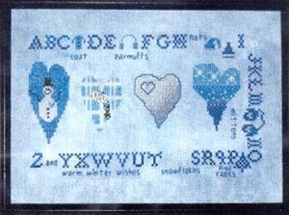 Hearts for all Seasons: Winter - Abbey Lane - Chart with Charm