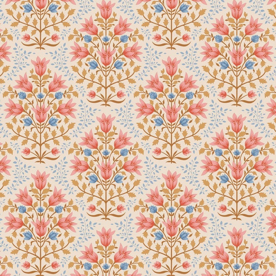 TILDA Windy Days - Breeze Coral 100346 - Fat Quarter