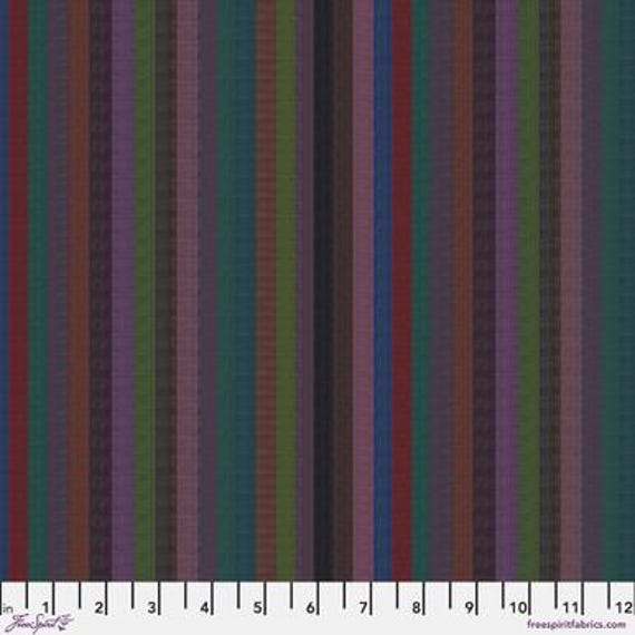 Woven Stripes by Kaffe Fassett - WSGP002 Dark - 1/2 yd