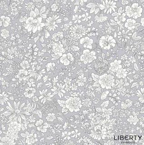 Liberty Emily Belle - Steel 1666428A - 1/2 yd