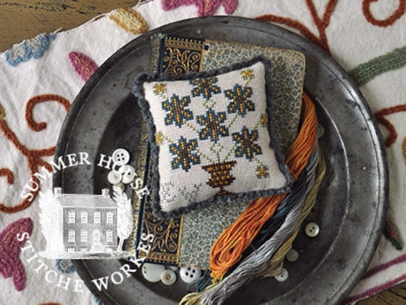 Fragments in Time 2017 No.5 - Summer House Stitch Workes - Cross Stitch Chart