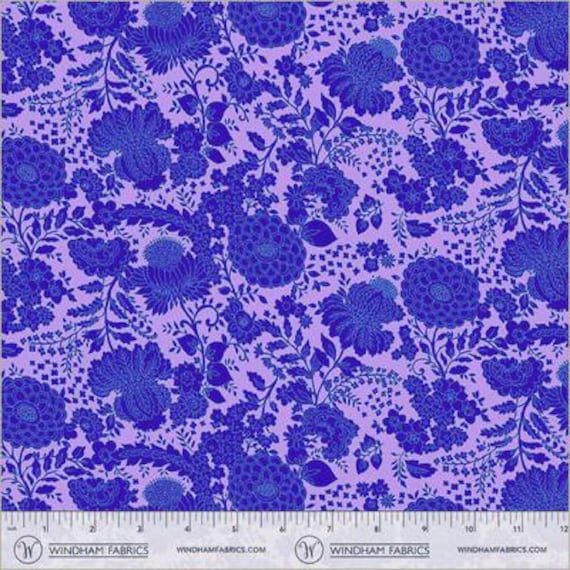 Sweet Talk 549017 Royal - Jennifer Paganelli - 1/2 yd