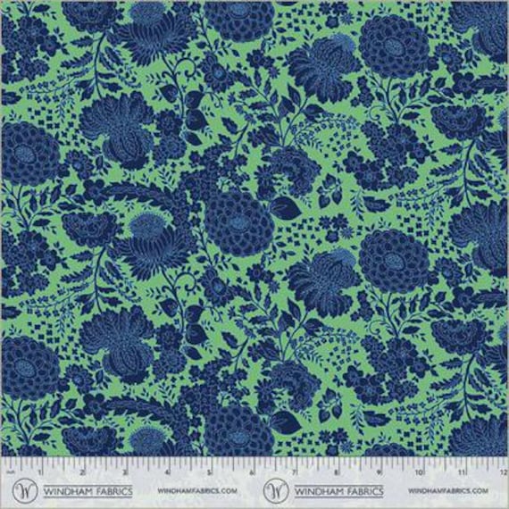 Sweet Talk 5490110 Sea Green - Jennifer Paganelli - 1/2 yd
