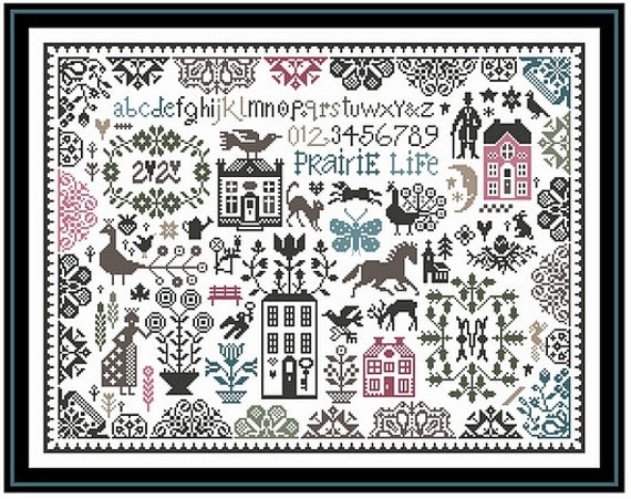 Sampler Primitif III - Marjorie Massey - Cross Stitch Chart