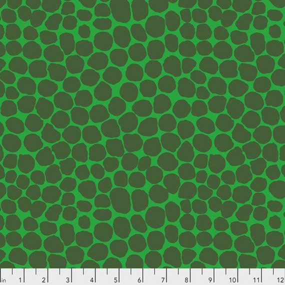 Kaffe Fassett Collective Jumble Emerald - 1/2 yard