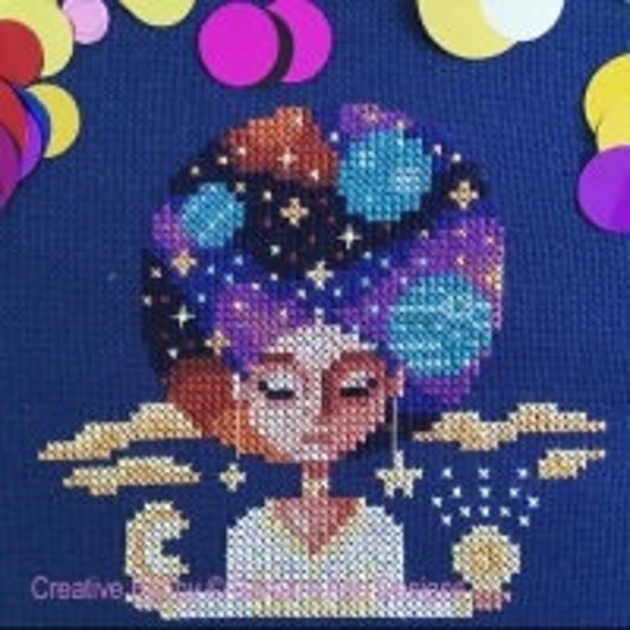 Cosmic Dreams - Barbara Ana Designs - Cross Stitch Chart