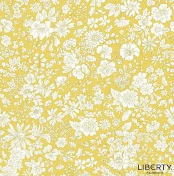 Liberty Emily Belle - Lime 1666411A - 1/2 yd