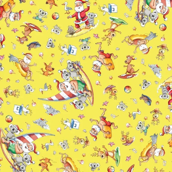 Buy Summertime Santa DV5409 1 2 Yard Online in India Etsy
