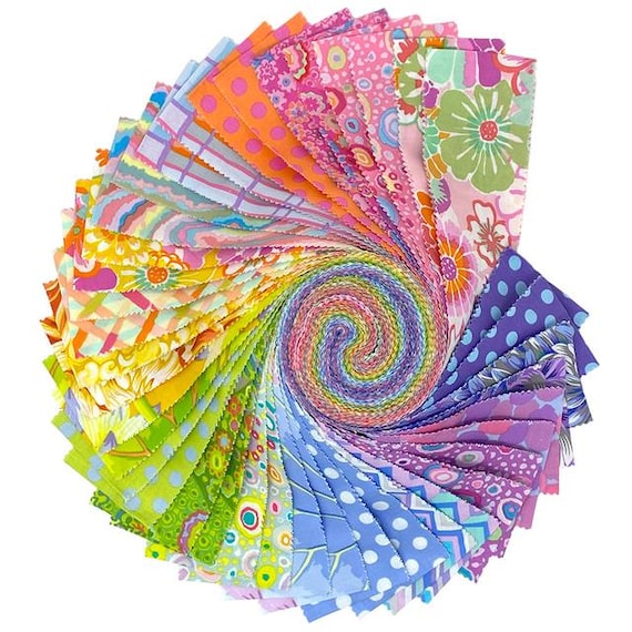 Kaffe Fassett Classics - Sorbet - 40 x 2 1/2inch strips