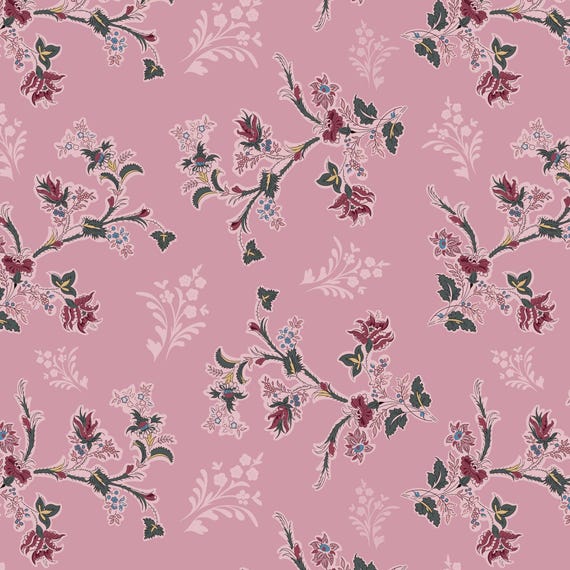 Forget-Me-Not Rose by Emma Newman - DV6810 - 1/2 yard