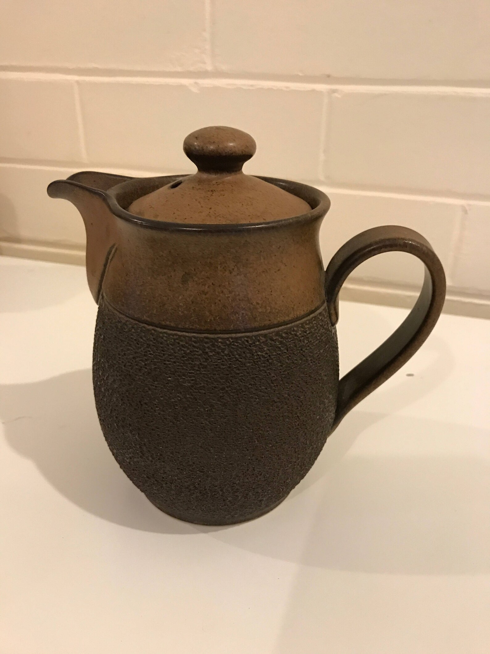 Denby Cotswold Pottery Teapot mid century Etsy