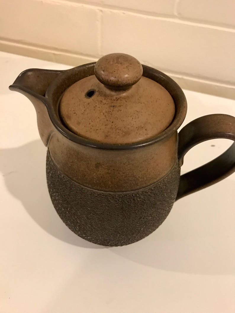 Denby Cotswold Pottery Teapot mid century Etsy