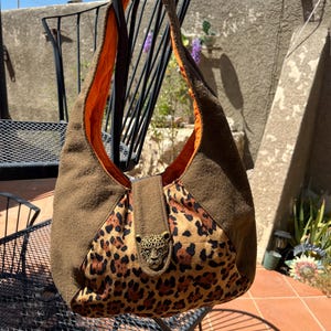 Leopard Hobo Bag