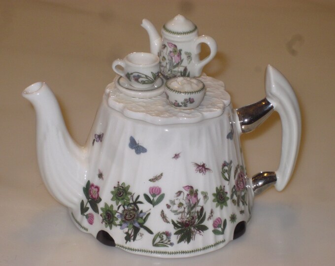 Portmeirion 1 Cup Teapot Botanic Garden Etsy