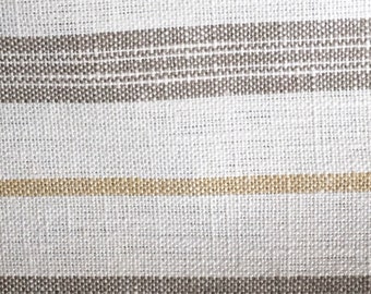 Linen fabric striped 2 yds