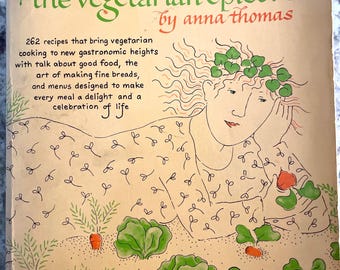 THE Vegetarian Epicure softcover vintage 1972 Anna Thomas
