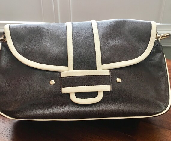 KATE SPADE Vintage Iconic Purse Dark Brown Leather Etsy