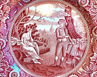 SPODE WOODMAN plate Archive Collection 10-1/4”