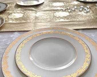 16 pcs WEDGEWOOD WHITEHALL  9 dinner 7 salad plates