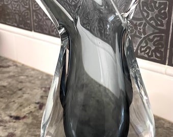 MURANO GLASS sculpture vase vintage