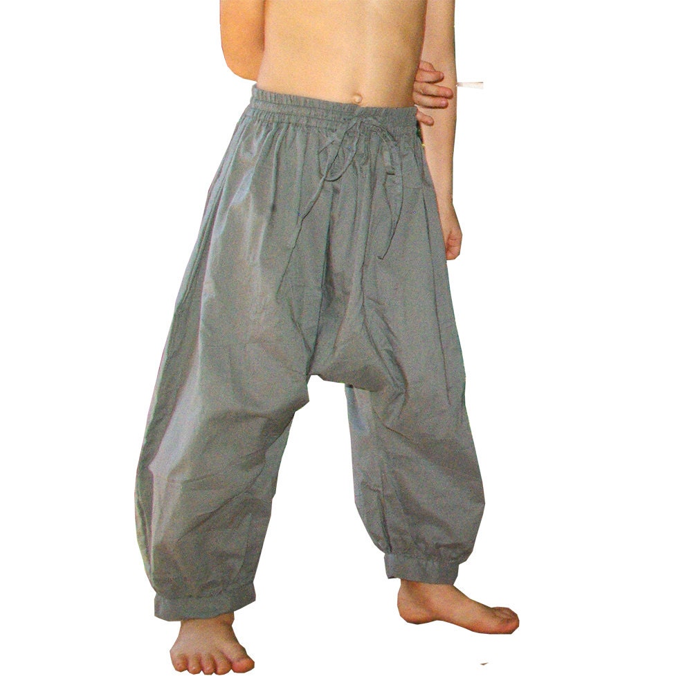 Saroual Baggy Plain Khaki Pants for 