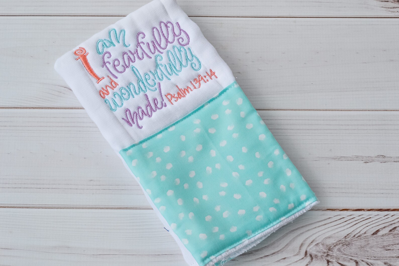 Burp Cloths Custom Baby Gift Baby Girl Burp Cloth Bible Etsy